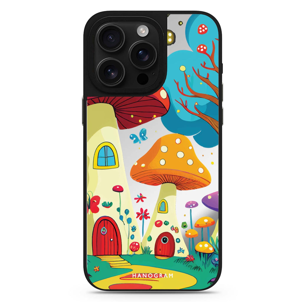 Mushroom Art 鏡面手機殼