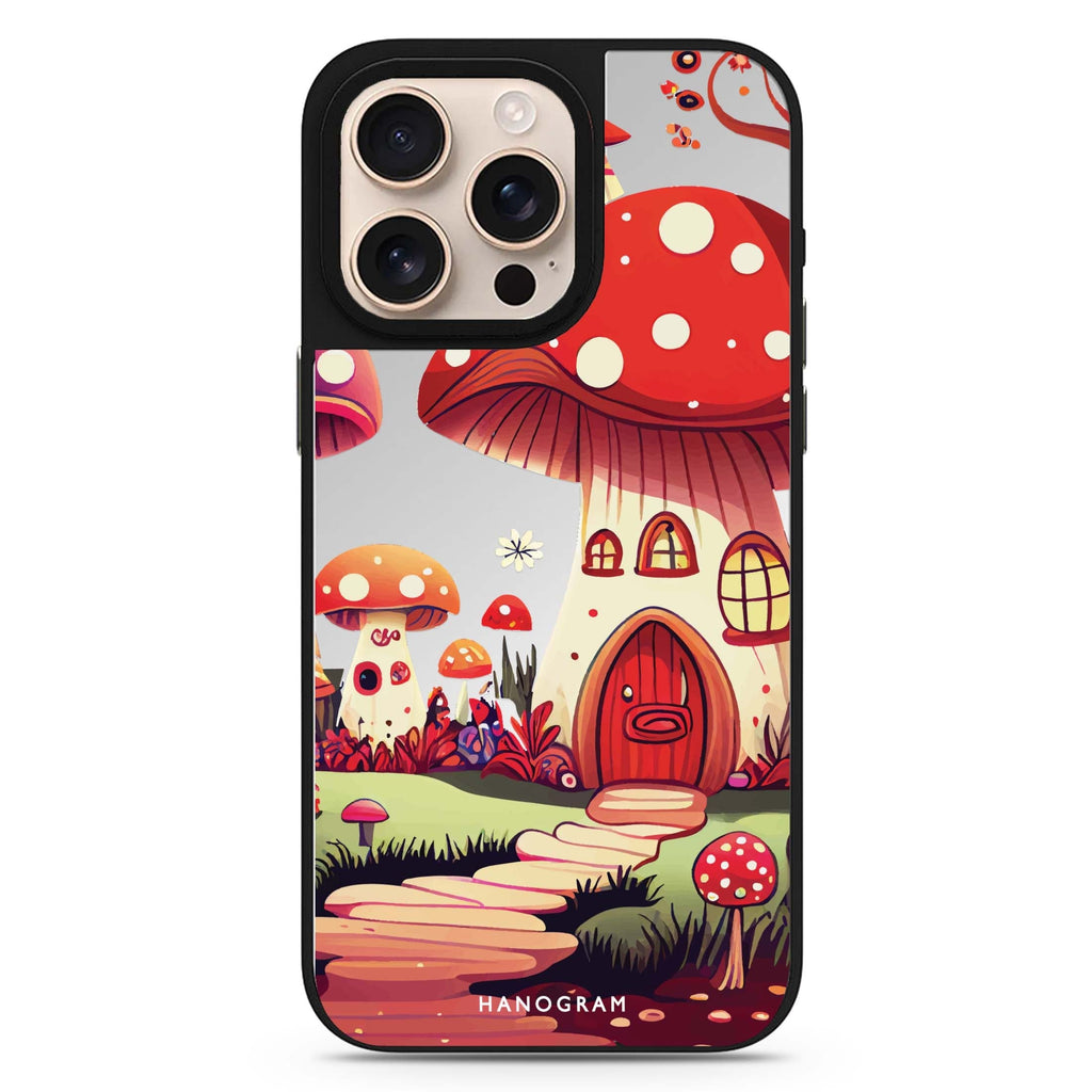 Mushroom Art 鏡面手機殼
