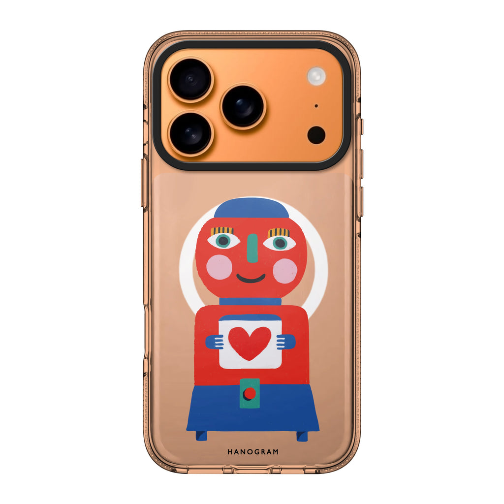 Sweetheart Gumballs iPhone 17 Pro Max MagSafe 水晶透明保護殼 情人節設計設計 圖1