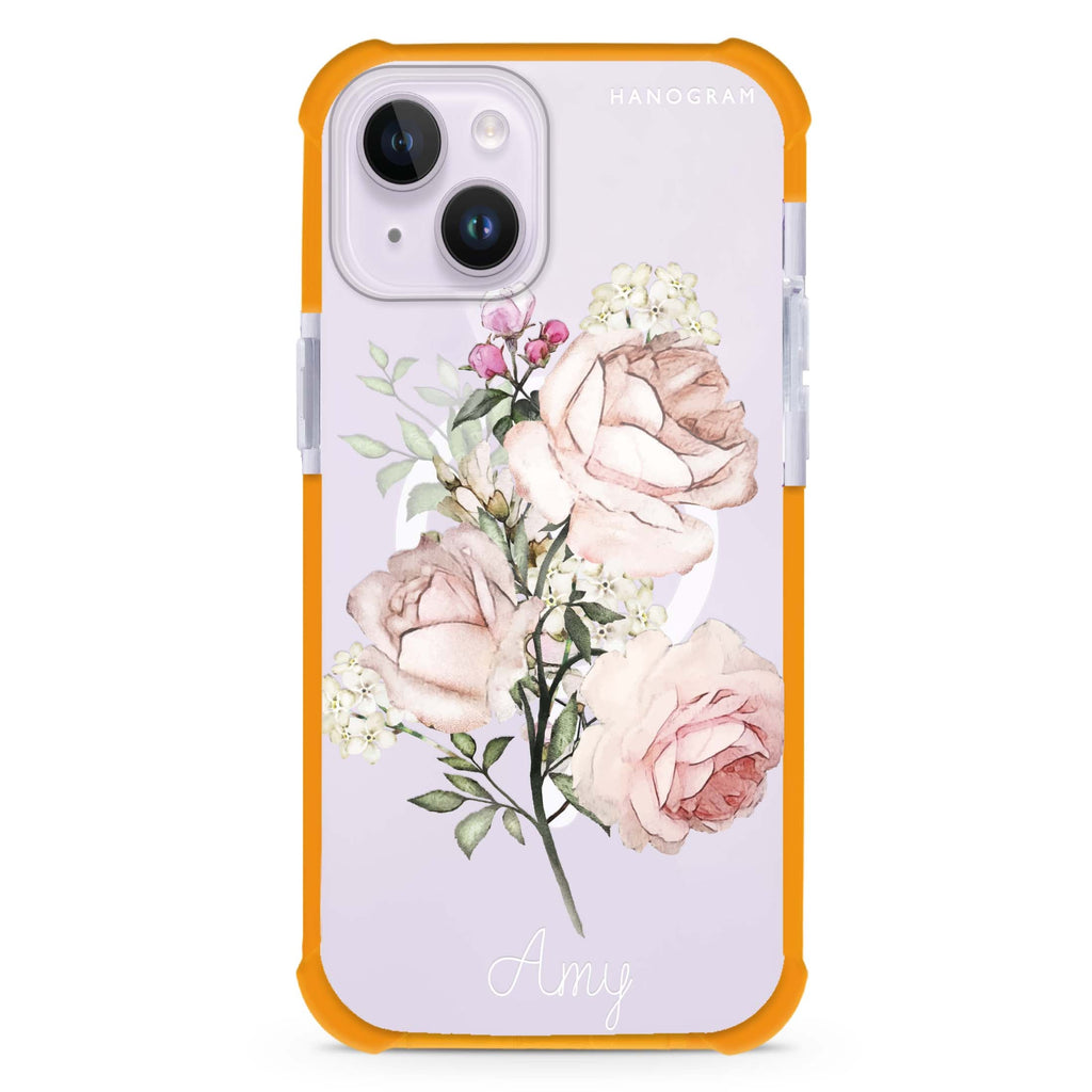 Elegant Rose II iPhone 15 Plus Magsafe 兼容超強防摔保護殼