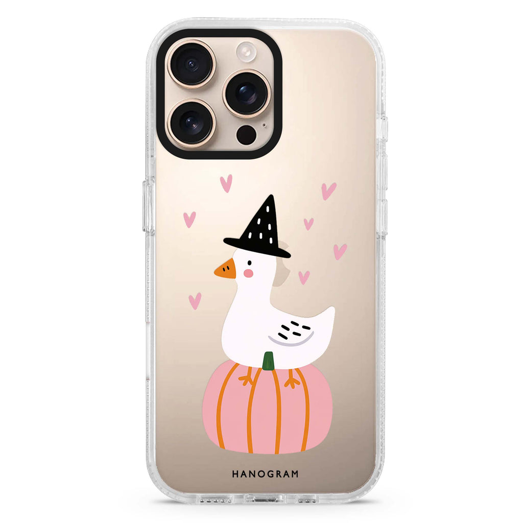 The Pumpkin Perch Goose 水晶透明保護殼