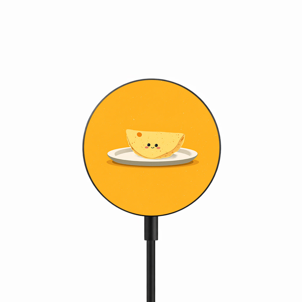 Smiley Cheese Slice 25W 磁吸無線充電器