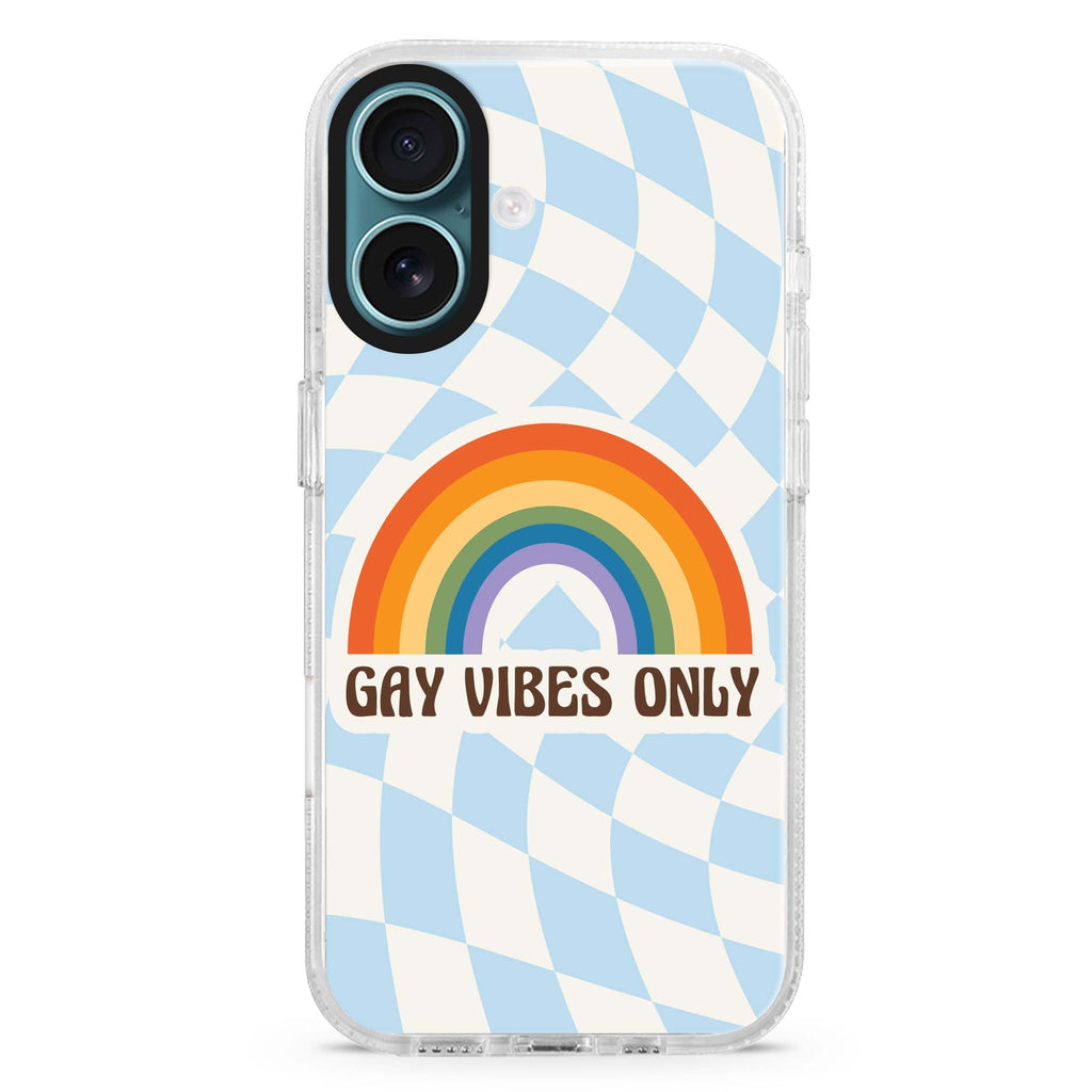 Gay Vibes Only Magsafe 兼容水晶透明保護殼