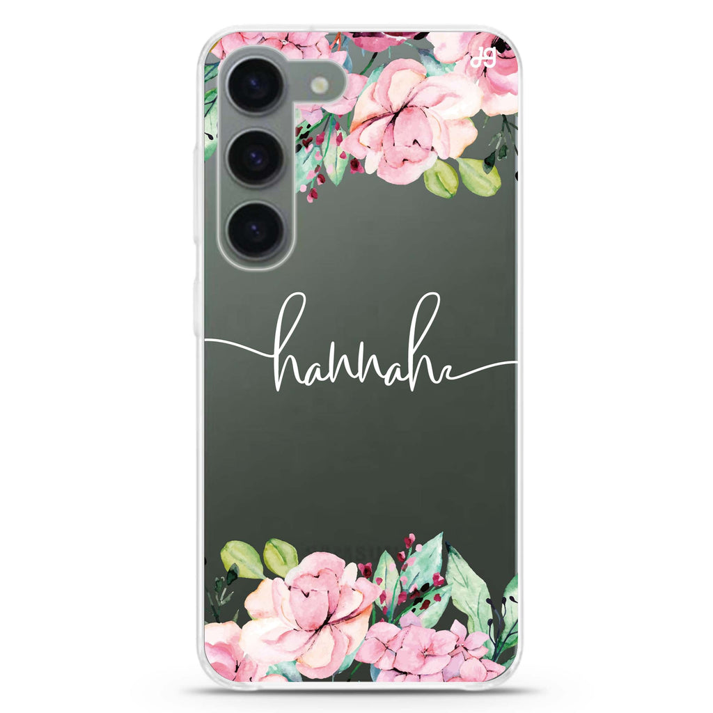 Floral Dream I Samsung Galaxy 水晶透明保護殼