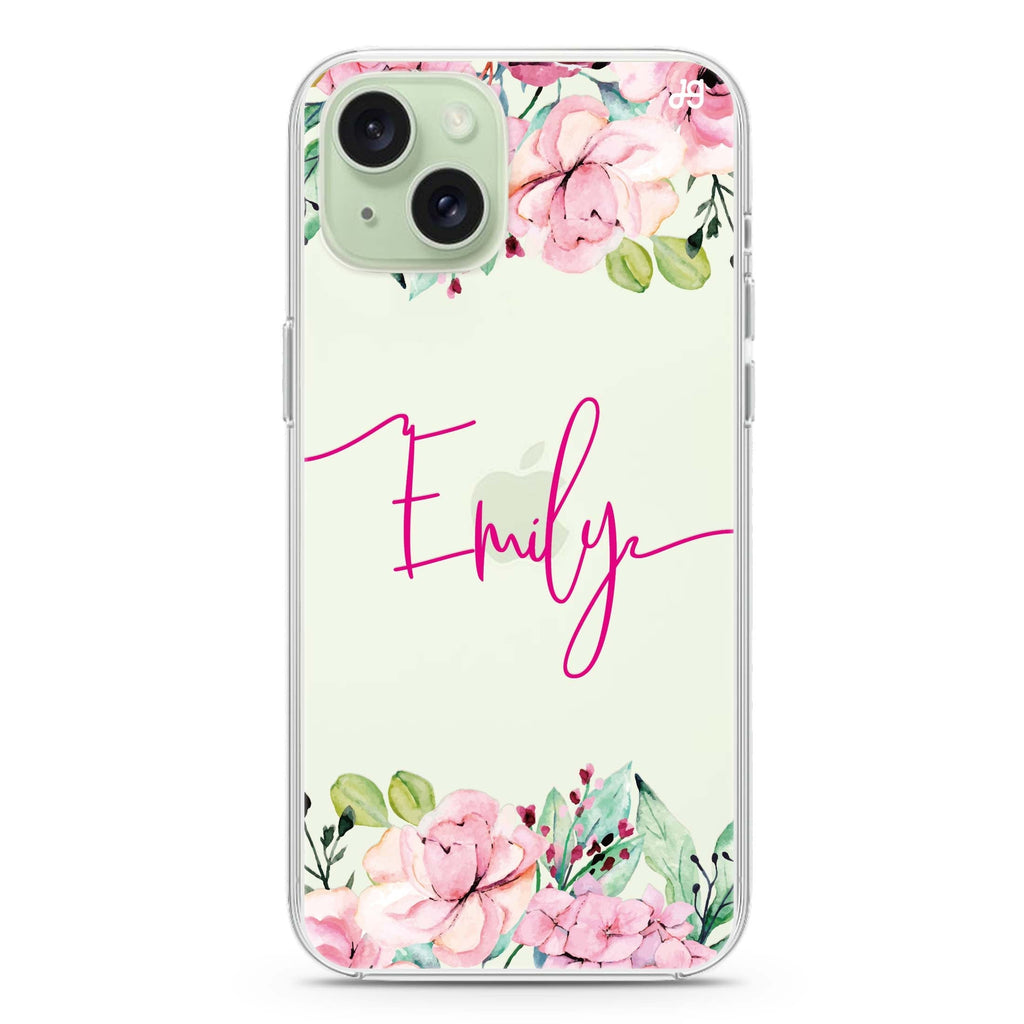 Floral Dream I iPhone 15 水晶透明保護殼