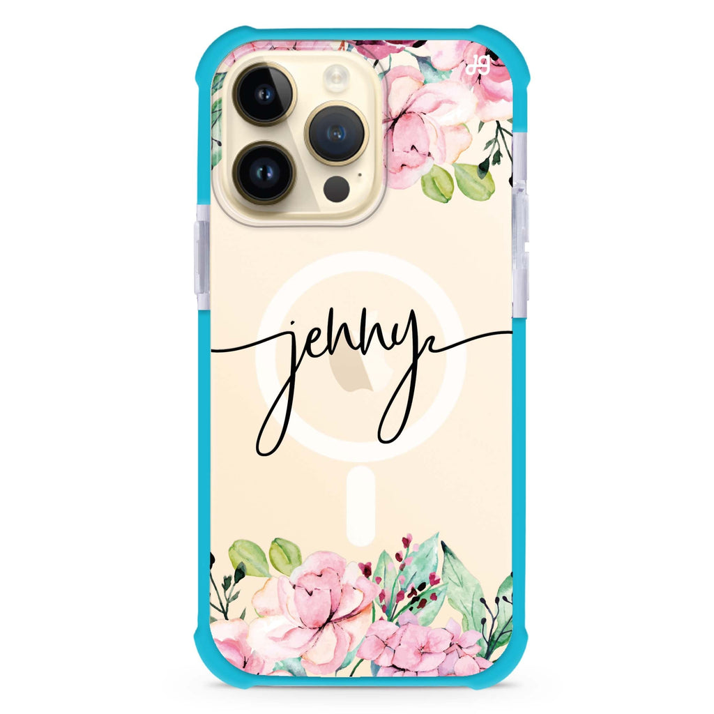 Floral Fairy I iPhone Magsafe 兼容超強防摔保護殼