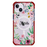 Floral Dream II iPhone 15 Plus Magsafe 兼容超強防摔保護殼