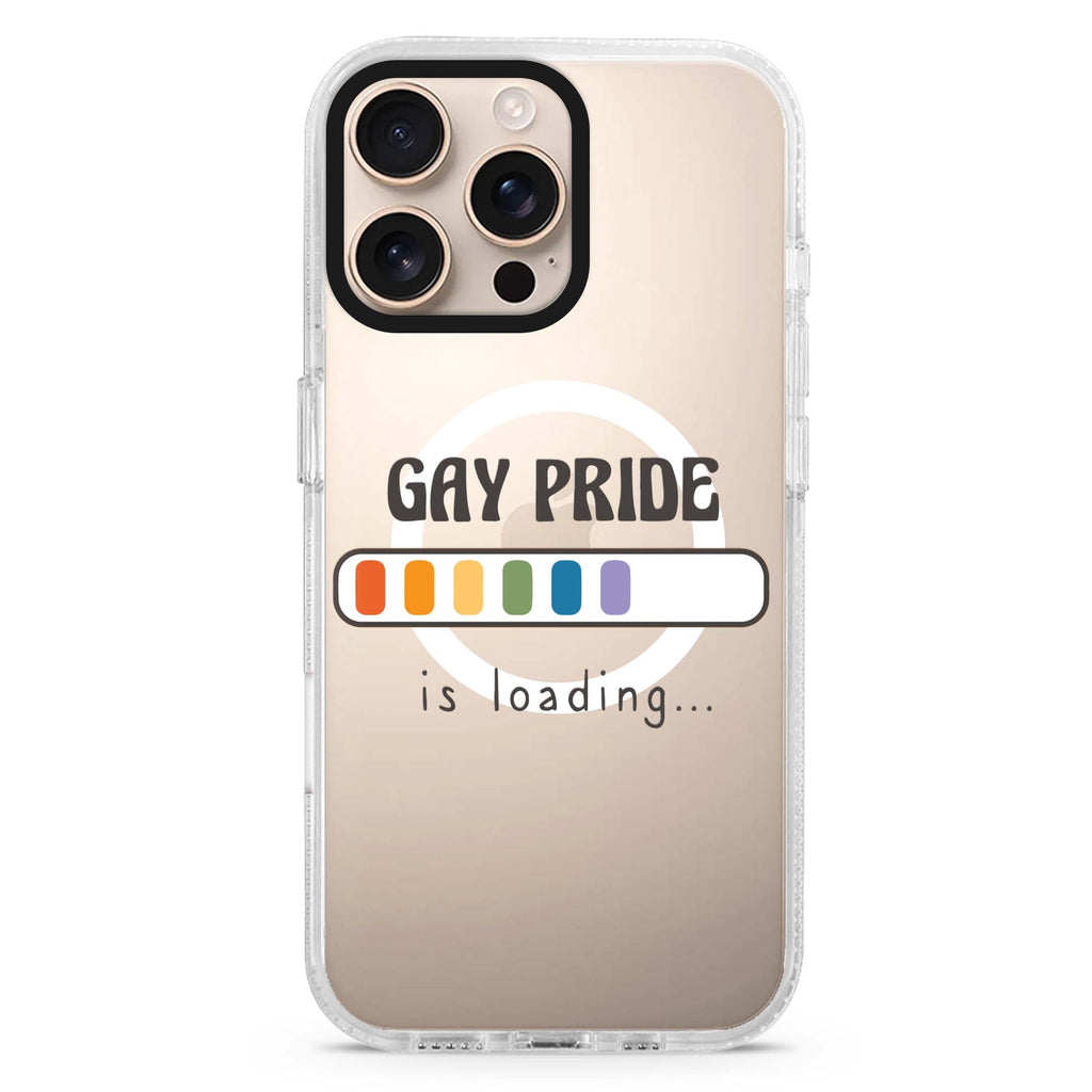 Gay Pride is loading Magsafe 兼容水晶透明保護殼