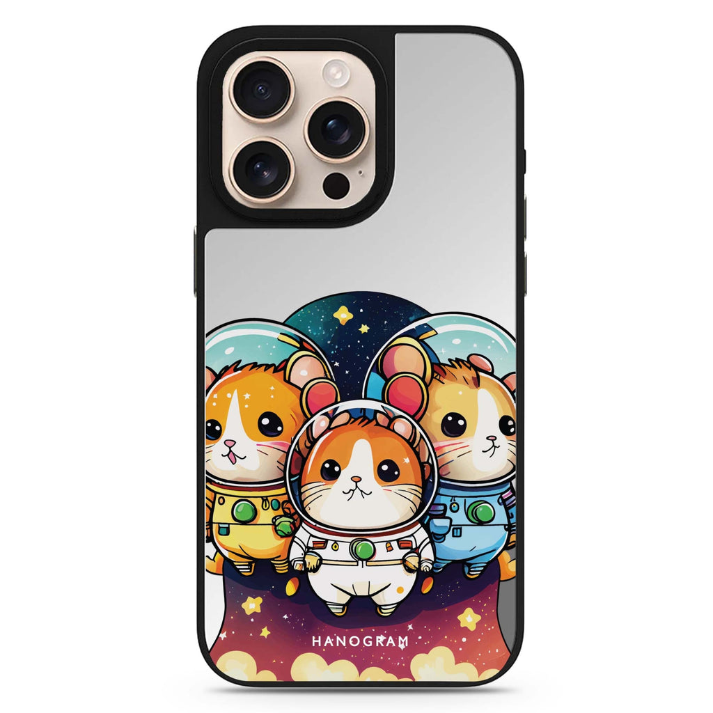 Space squirrels 鏡面手機殼