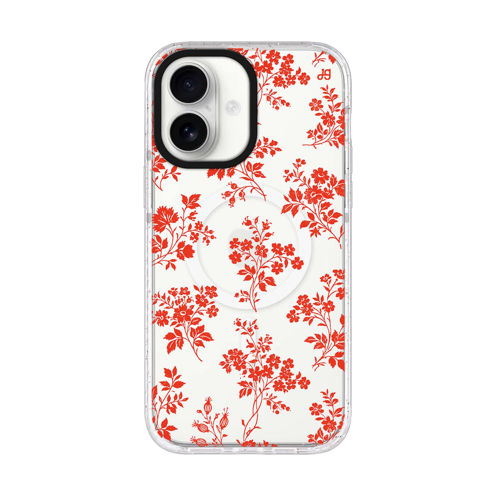 Scarlet Garden Toile 水晶透明保護殼