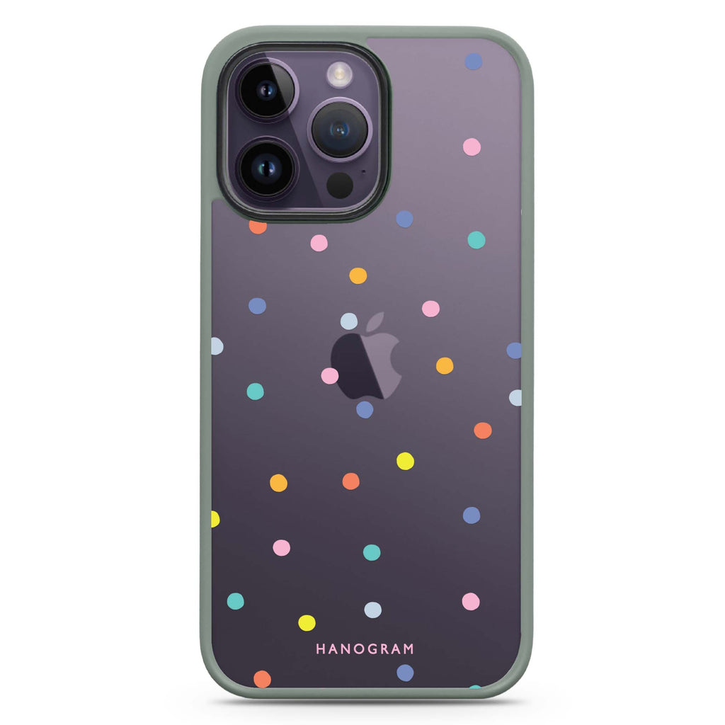 Colourful Dot Pattern 防衝擊保護殼