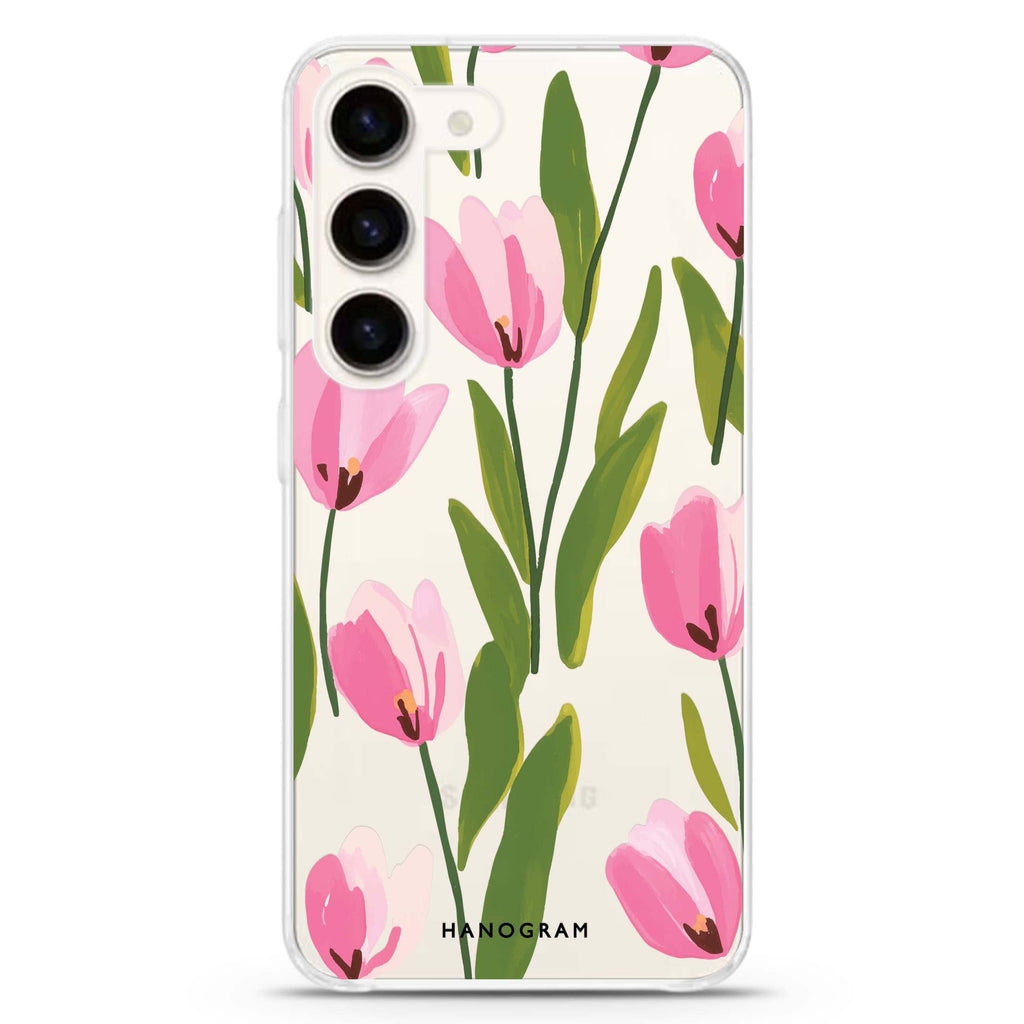 Tulip Waltz Samsung Galaxy 水晶透明保護殼