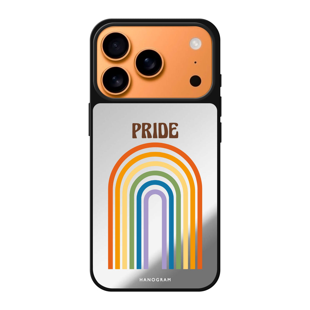 Rainbow Pride 彩色圖案 iPhone 17 Pro Max 鏡面手機殼主圖