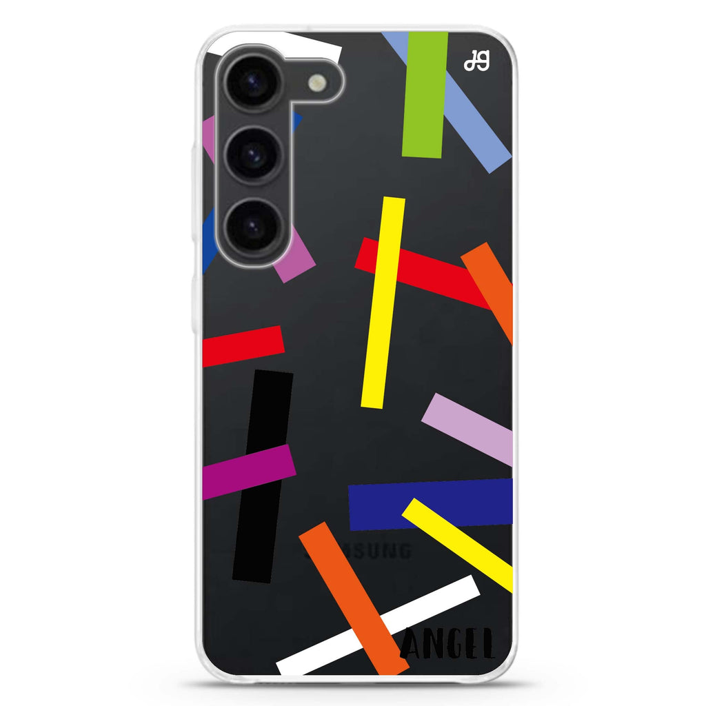 Abstract Art Samsung Galaxy 水晶透明保護殼