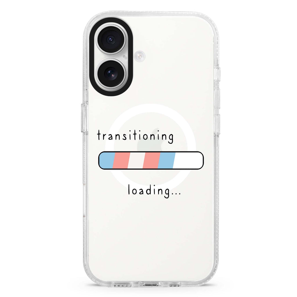 Transitioning Magsafe 兼容水晶透明保護殼