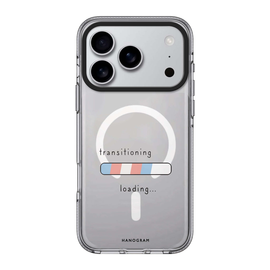 Transitioning iPhone 17 Pro Max MagSafe 水晶透明保護殼 插畫圖案設計 圖1