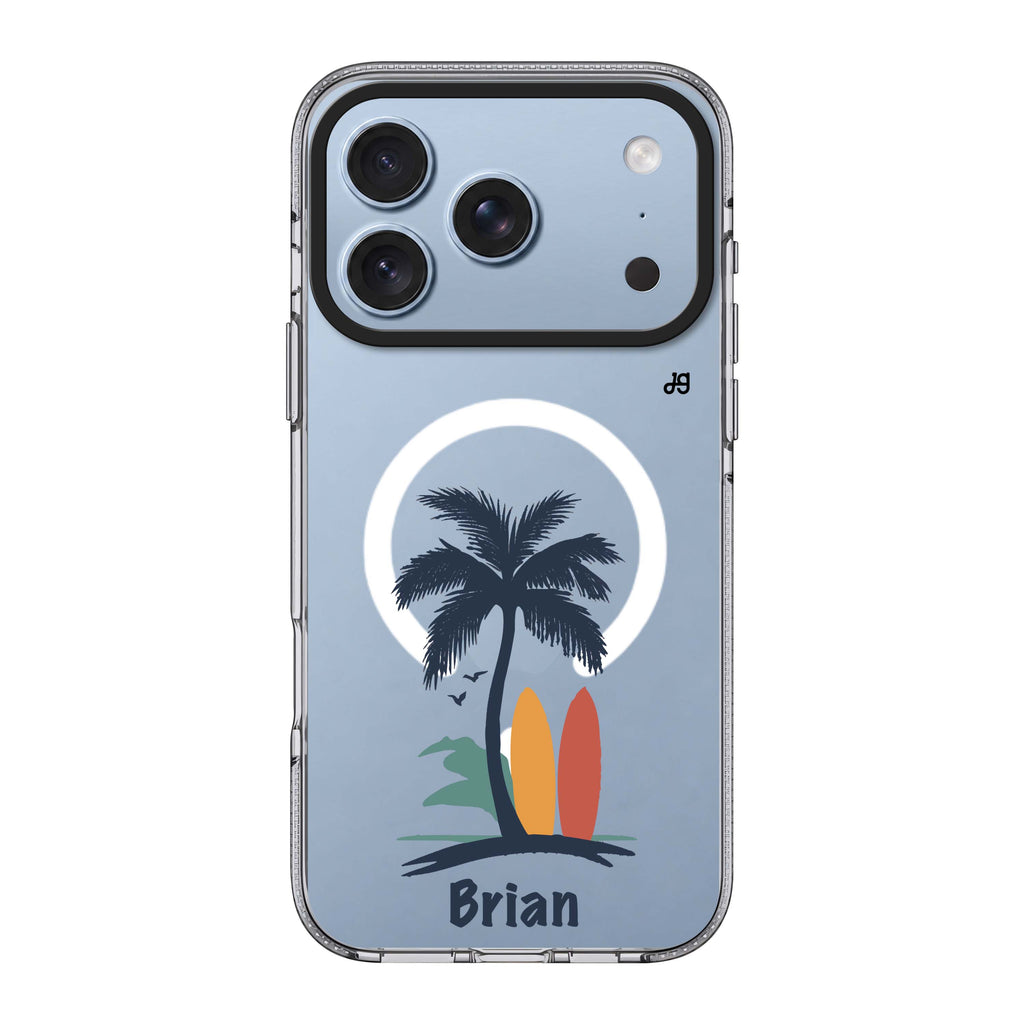 Palm & Board 水晶透明保護殼