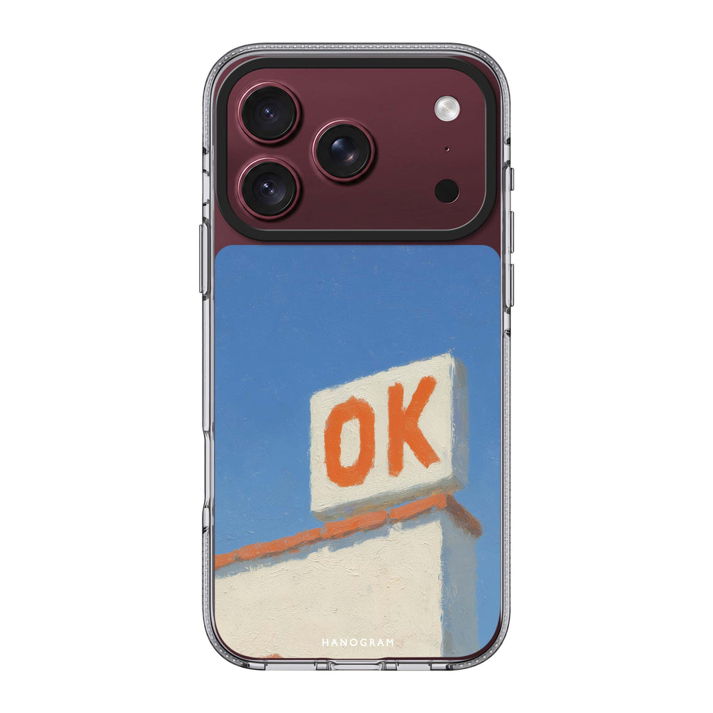 Sky Says OK 水晶透明保護殼