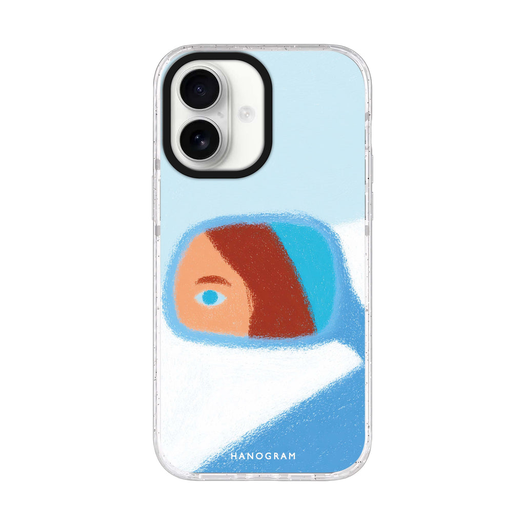 Rearview Daydream iPhone 17 水晶透明保護殼正面展示