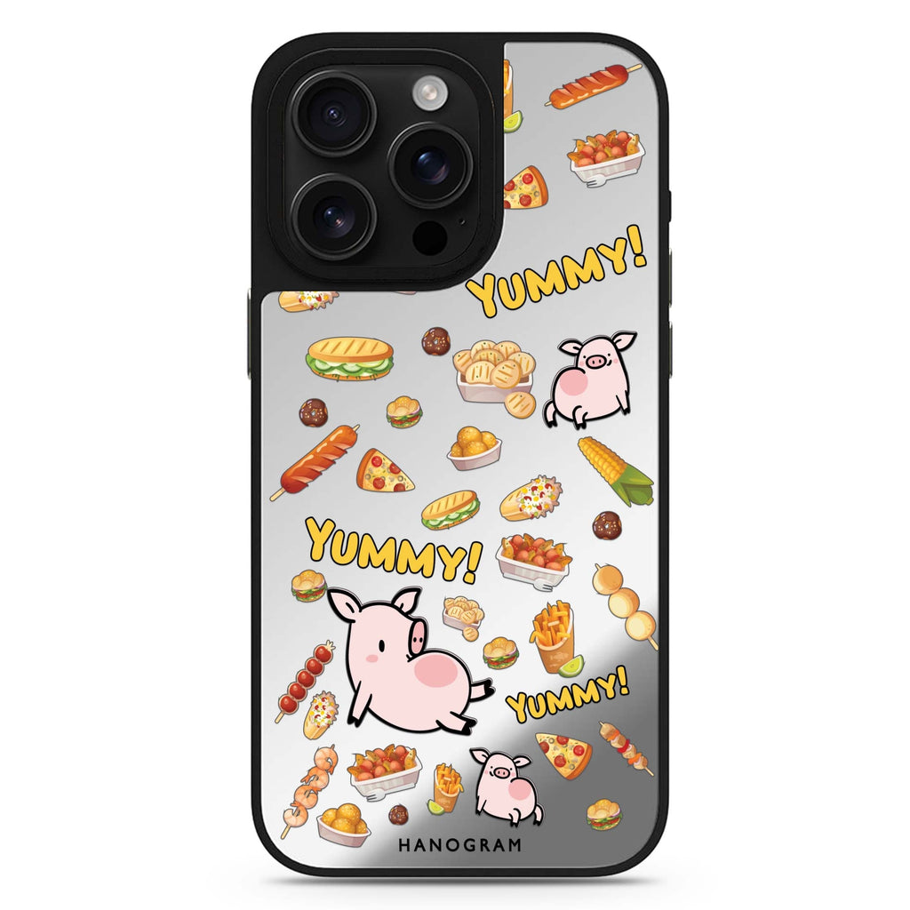 Yummy Piggy 鏡面手機殼