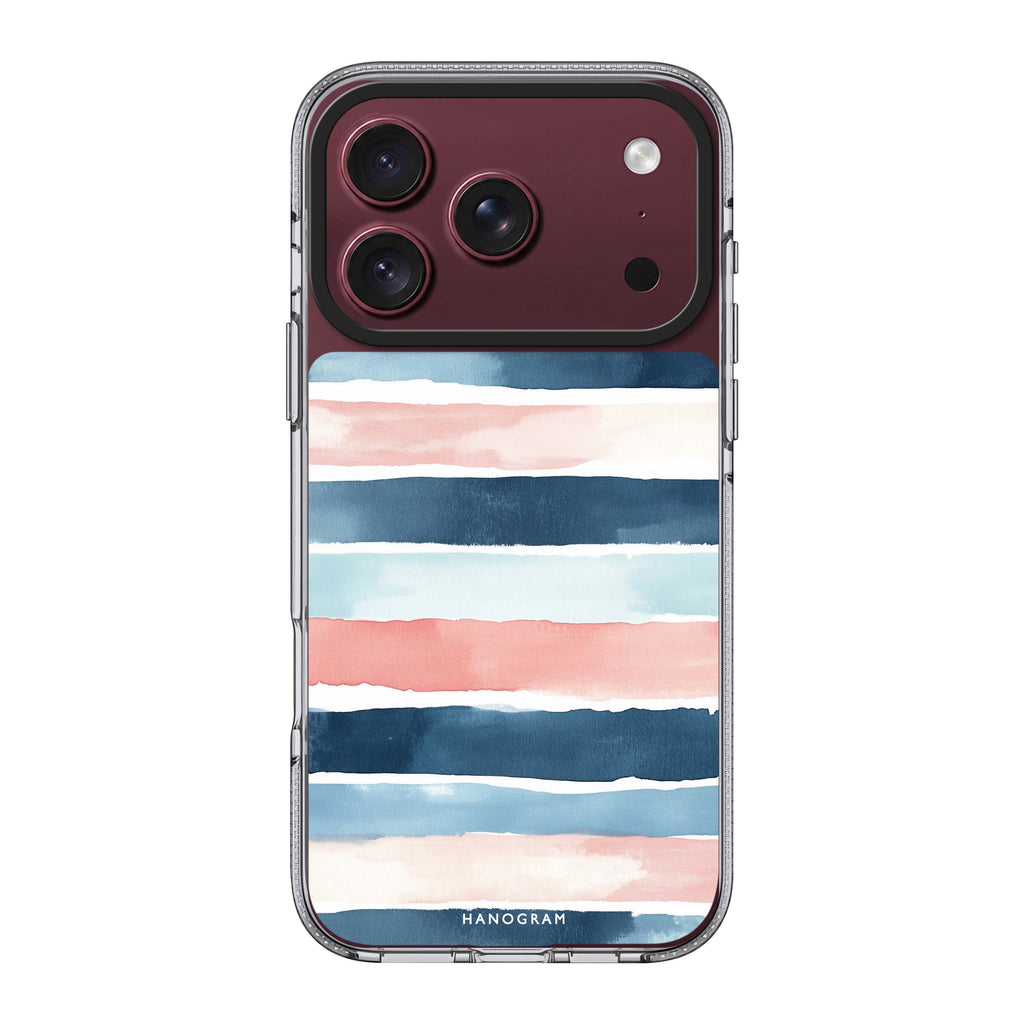 Seabreeze Stripes 水晶透明保護殼
