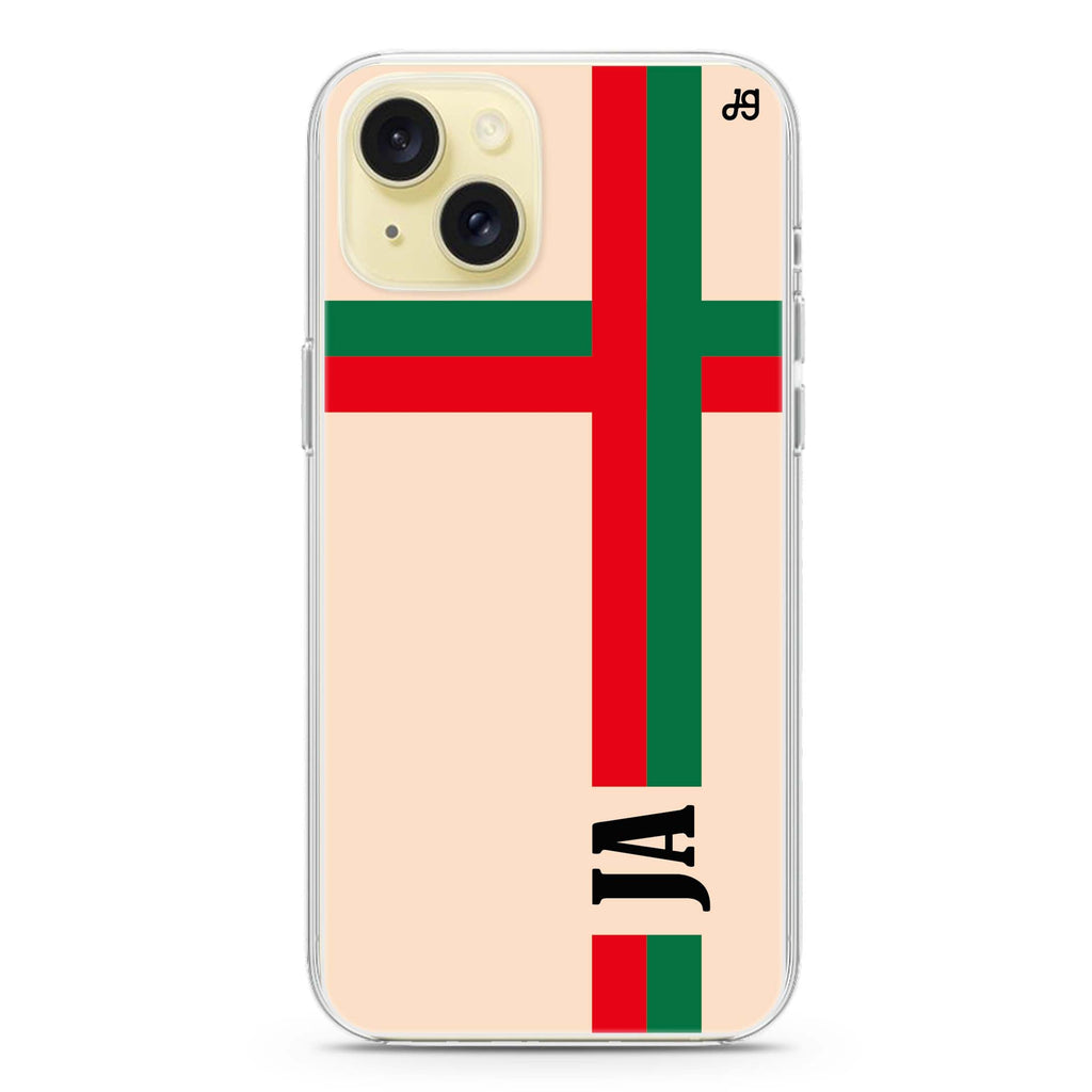 Matching Stripes iPhone 15 水晶透明保護殼