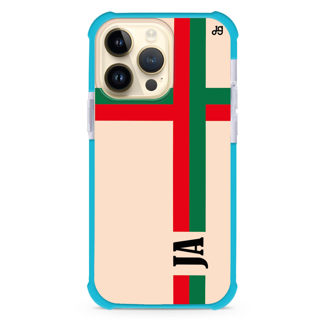 Matching Stripes iPhone Magsafe 兼容超強防摔保護殼