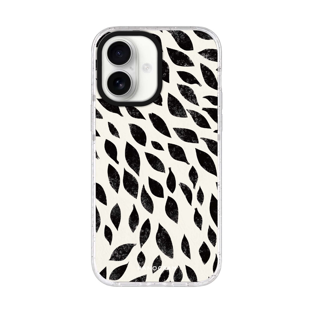 Ocean Weave iPhone 17 水晶透明保護殼正面展示