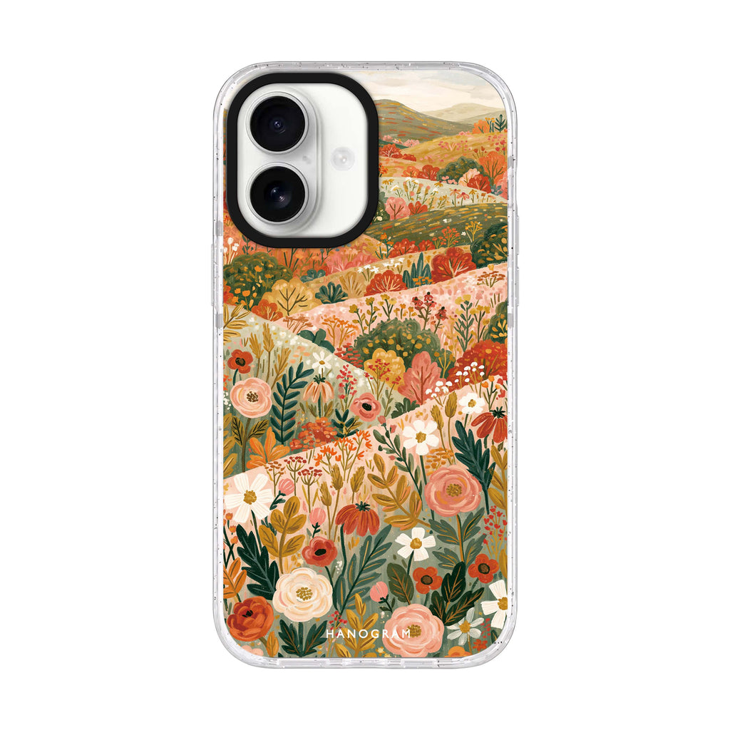 Hills Sewn with Flowers 水晶透明保護殼
