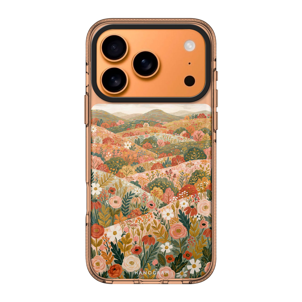 Hills Sewn with Flowers 水晶透明保護殼