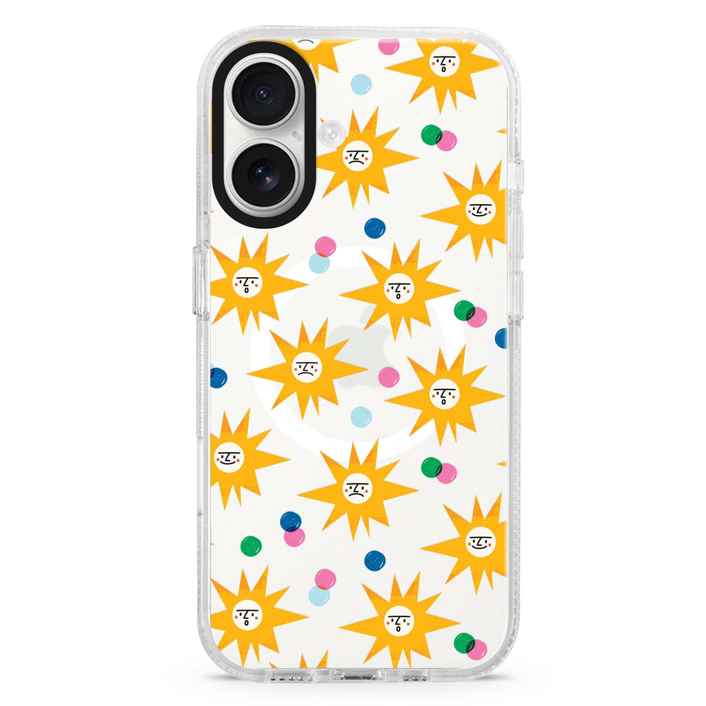 Wow Sun Magsafe 兼容水晶透明保護殼
