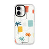 Tropic Scribble iPhone 17 水晶透明保護殼正面展示
