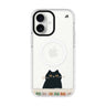 Cat Sonata iPhone 17 水晶透明保護殼正面展示