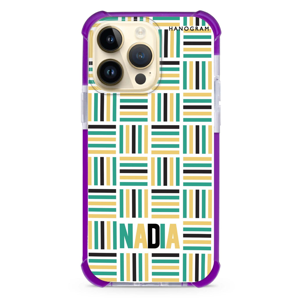 Stripes Camo iPhone Magsafe 兼容超強防摔保護殼