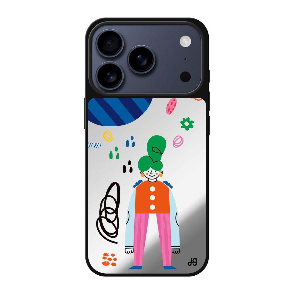 Abstract People 款式1 抽象藝術 iPhone 17 Pro Max 鏡面手機殼主圖