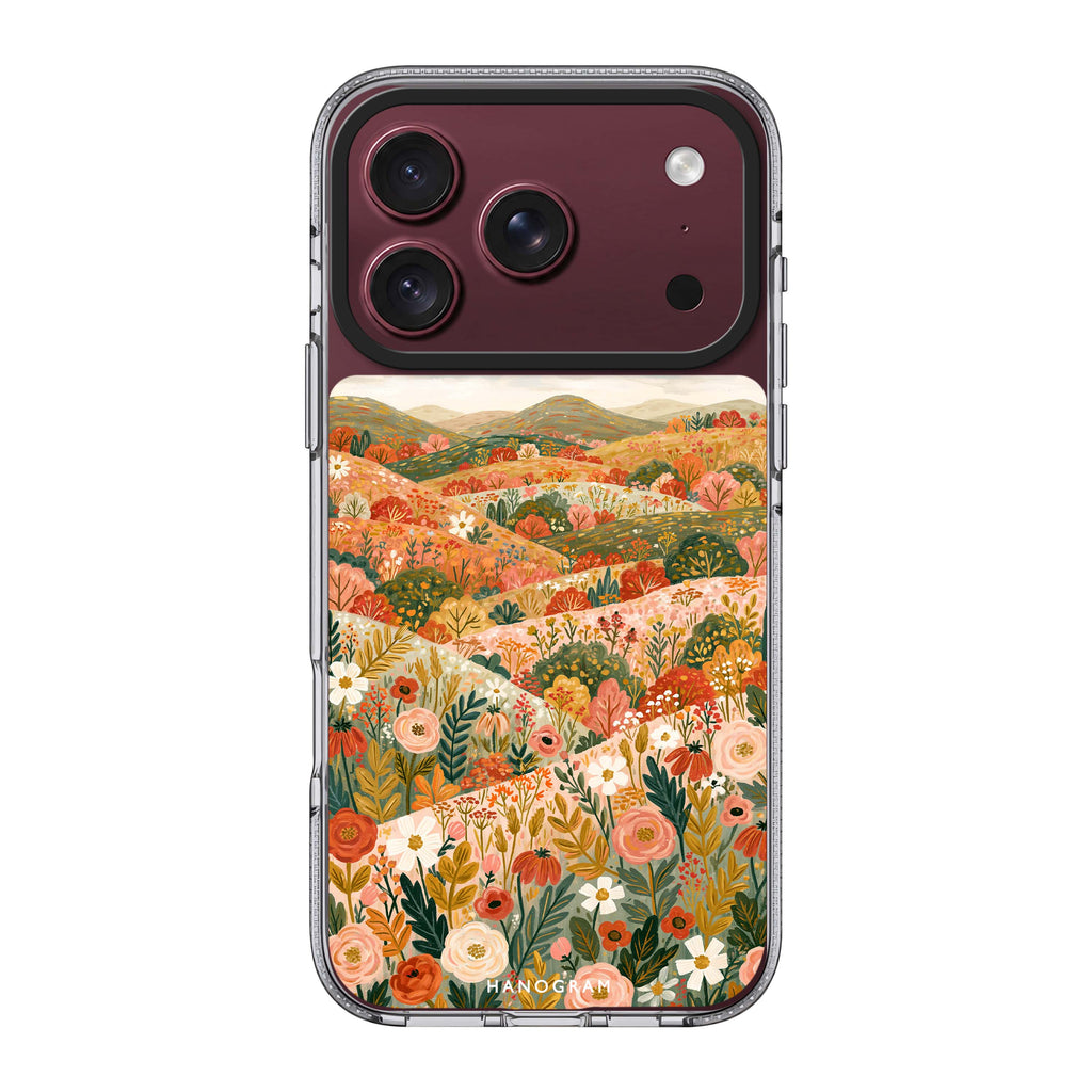 Hills Sewn with Flowers 水晶透明保護殼