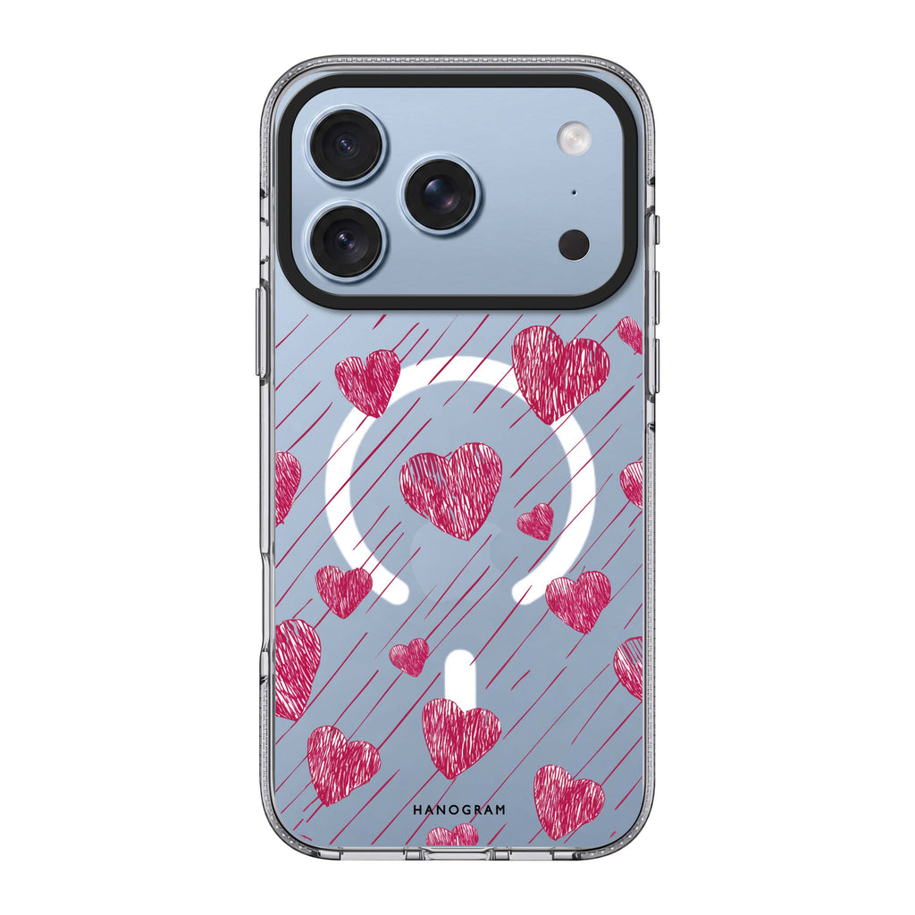 Stripe My Heart 水晶透明保護殼