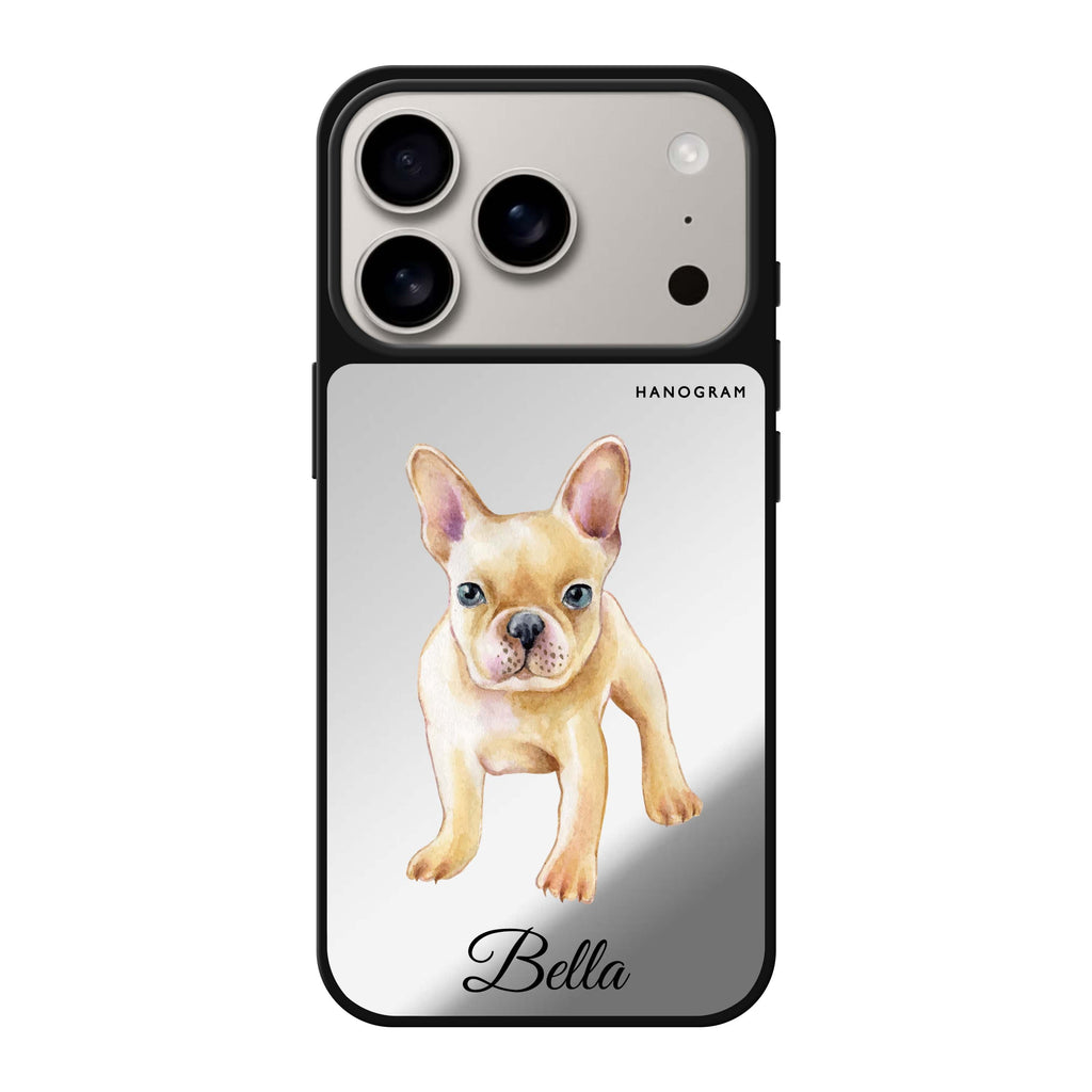 Cute Dog 狗狗 iPhone 17 Pro Max 鏡面手機殼主圖