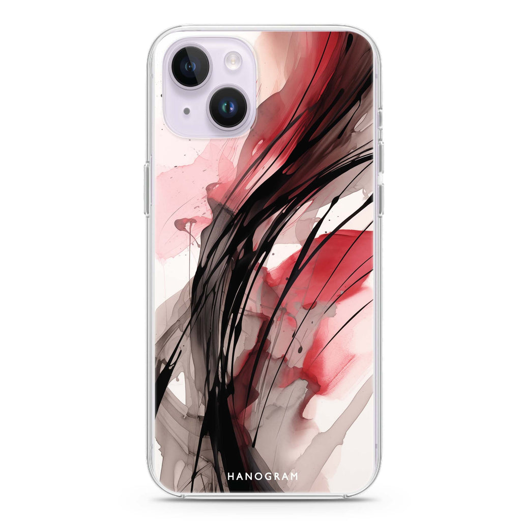 Artisan Strokes iPhone 14 水晶透明保護殼