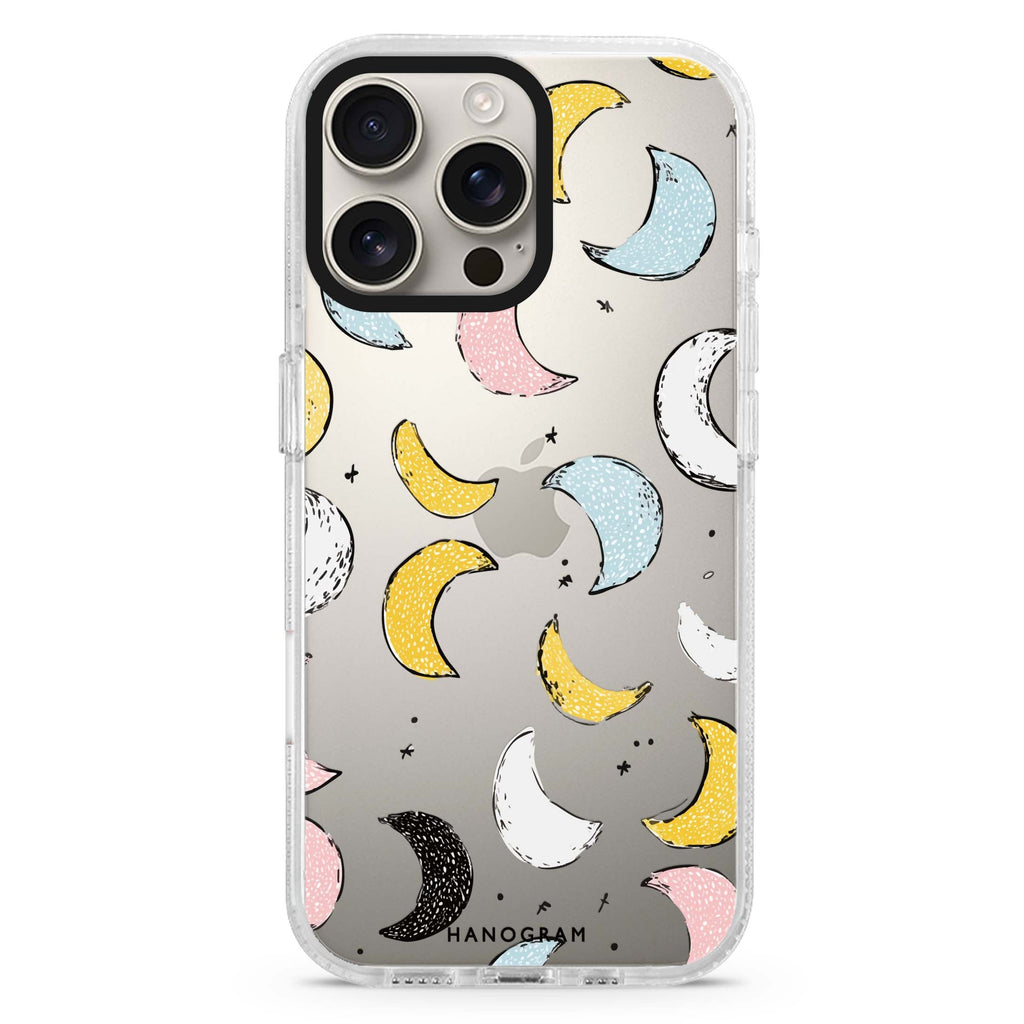Dreamy Moon Doodles 水晶透明保護殼
