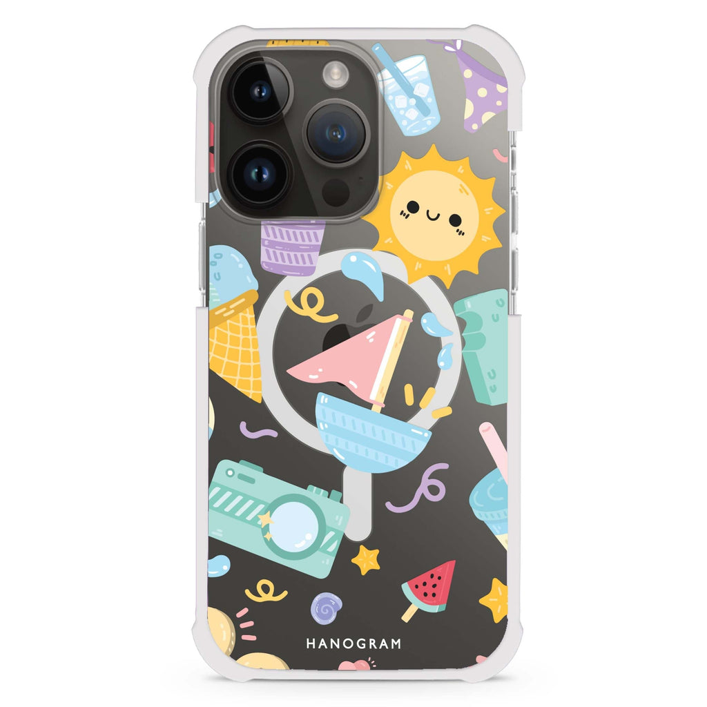 Adorable Aesthetics iPhone Magsafe 兼容超強防摔保護殼