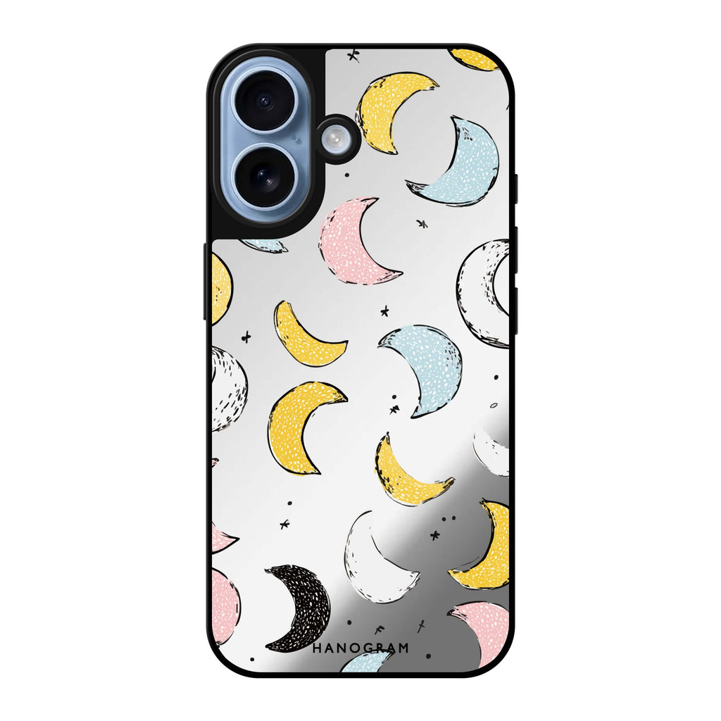 Dreamy Moon Doodles 鏡面手機殼