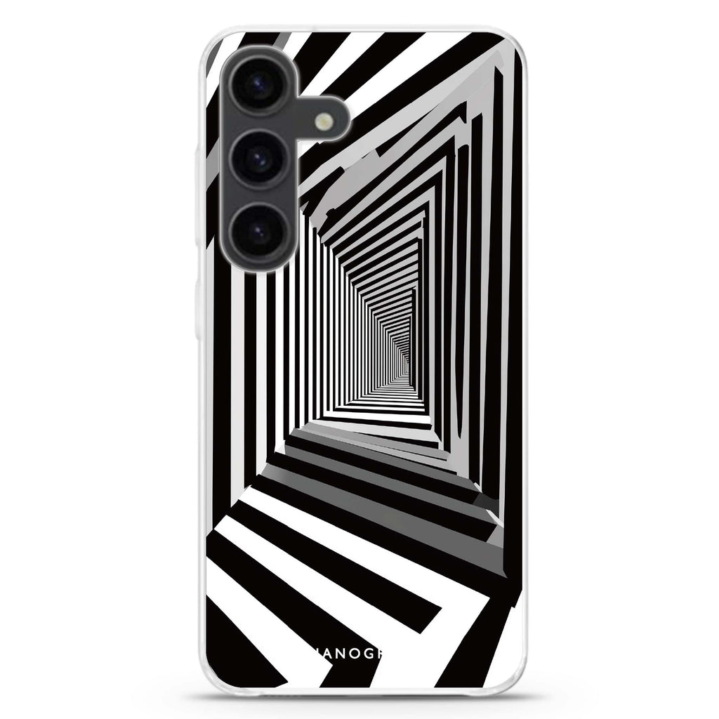 Warped Vision Samsung Galaxy S26/S25/S24 水晶透明保護殼正面展示