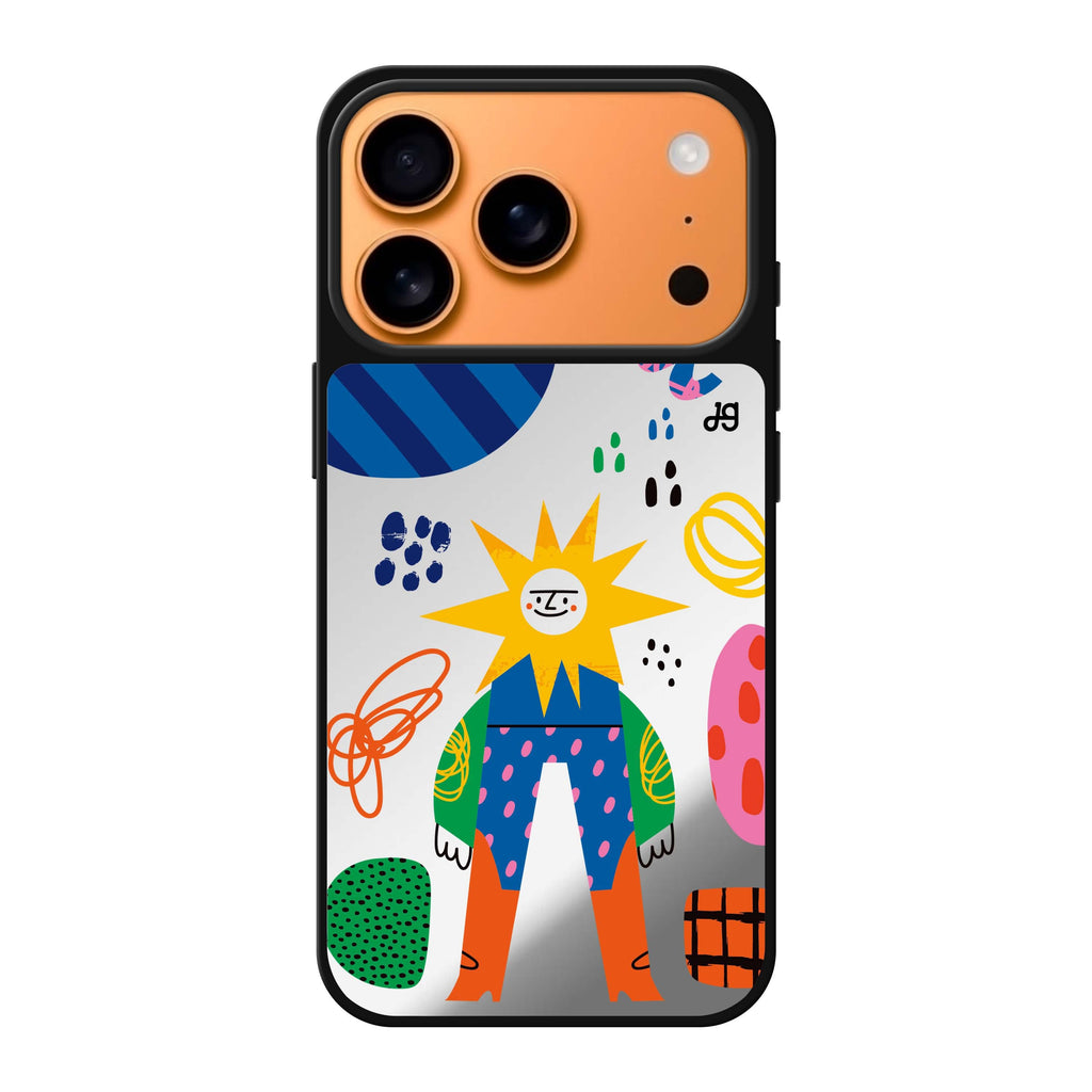 Abstract People 款式2 抽象藝術 iPhone 17 Pro Max 鏡面手機殼主圖