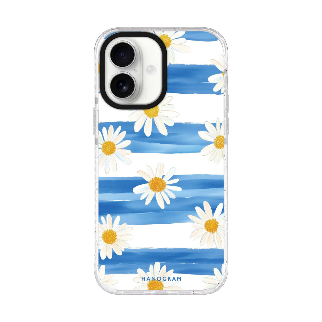 Daisy Lines iPhone 17 水晶透明保護殼正面展示