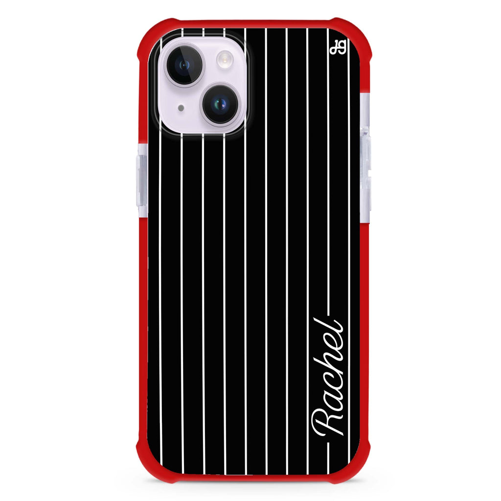 Stripes I iPhone 15 Plus Magsafe 兼容超強防摔保護殼