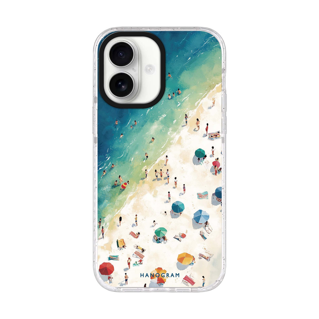 Above the Sunshine iPhone 17 水晶透明保護殼正面展示
