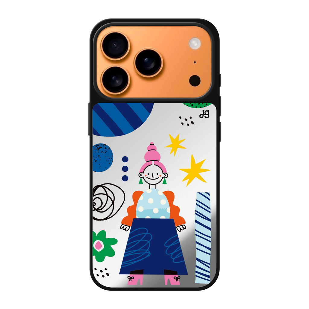 Abstract People 款式6 抽象藝術 iPhone 17 Pro Max 鏡面手機殼主圖