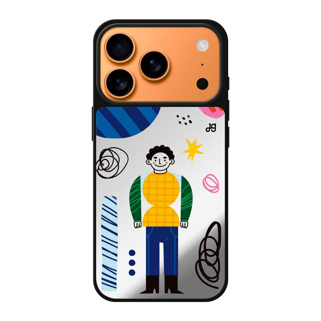 Abstract People 款式4 抽象藝術 iPhone 17 Pro Max 鏡面手機殼主圖