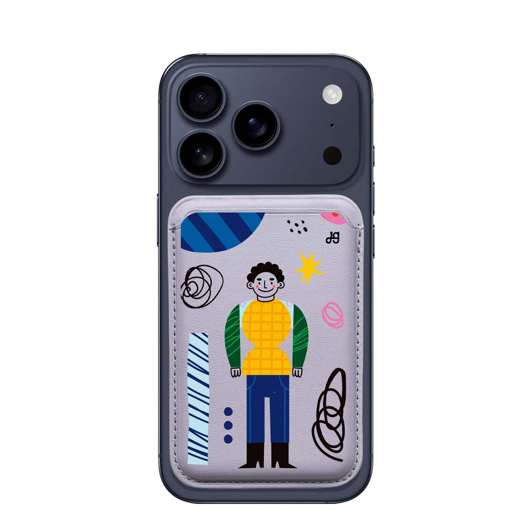 Abstract People Magsafe 卡套